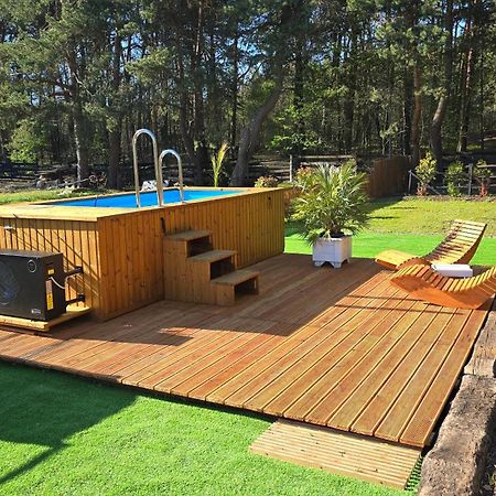 Vip Village Las Woda Rower - Podgrzewany Basen, Balia, Sauna Miedzierza Buitenkant foto