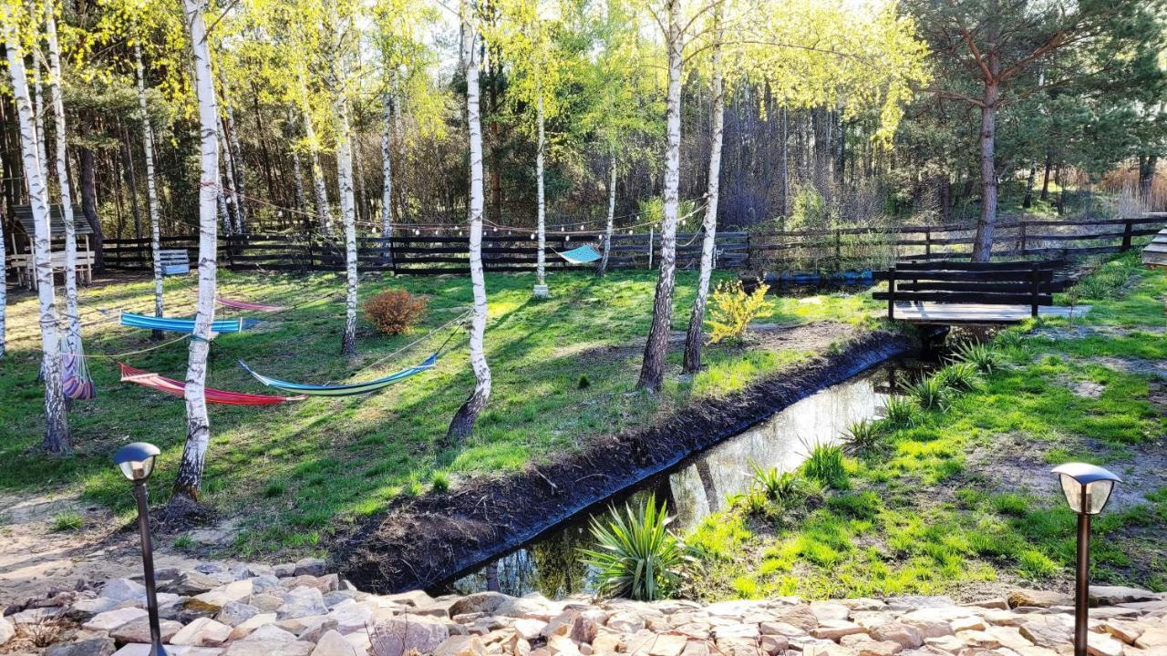 Vip Village Las Woda Rower - Podgrzewany Basen, Balia, Sauna Miedzierza Buitenkant foto