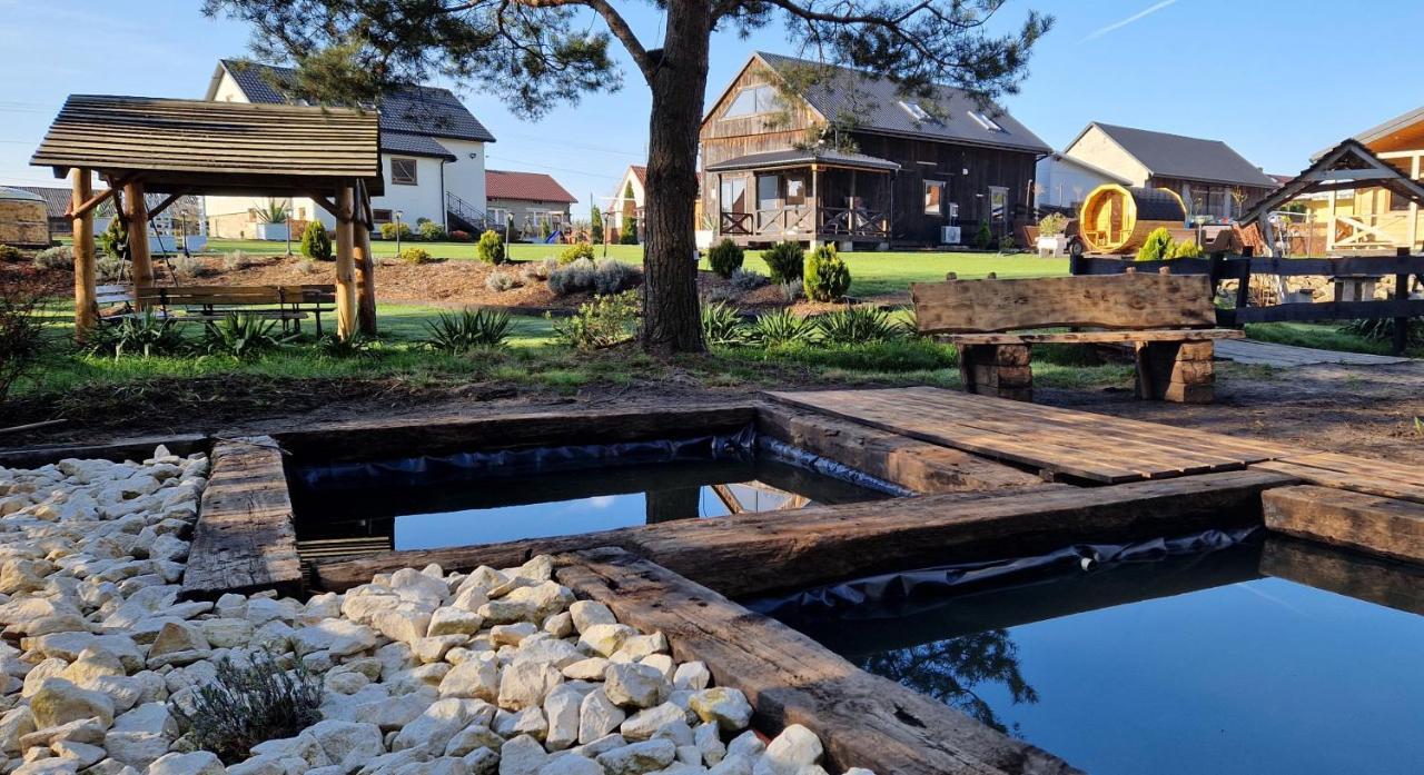 Vip Village Las Woda Rower - Podgrzewany Basen, Balia, Sauna Miedzierza Buitenkant foto