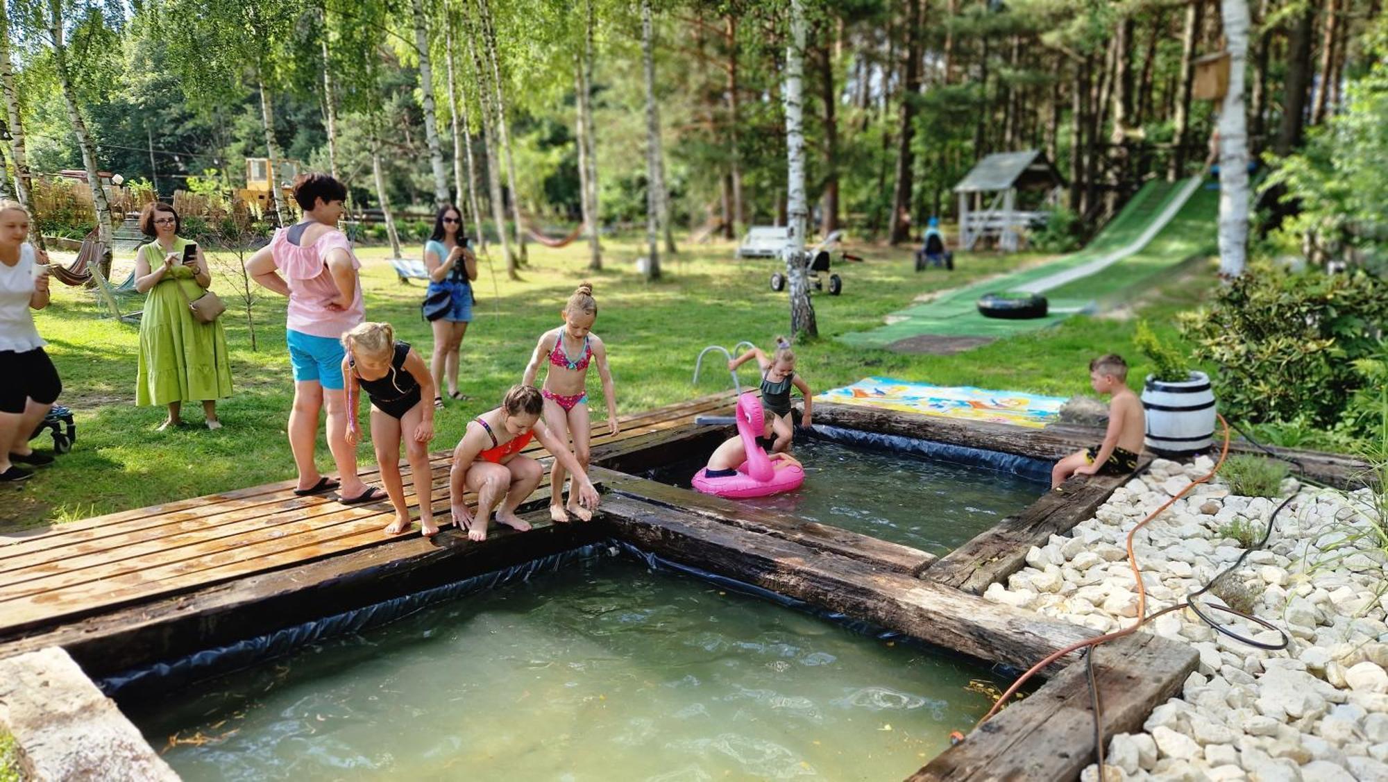 Vip Village Las Woda Rower - Podgrzewany Basen, Balia, Sauna Miedzierza Buitenkant foto