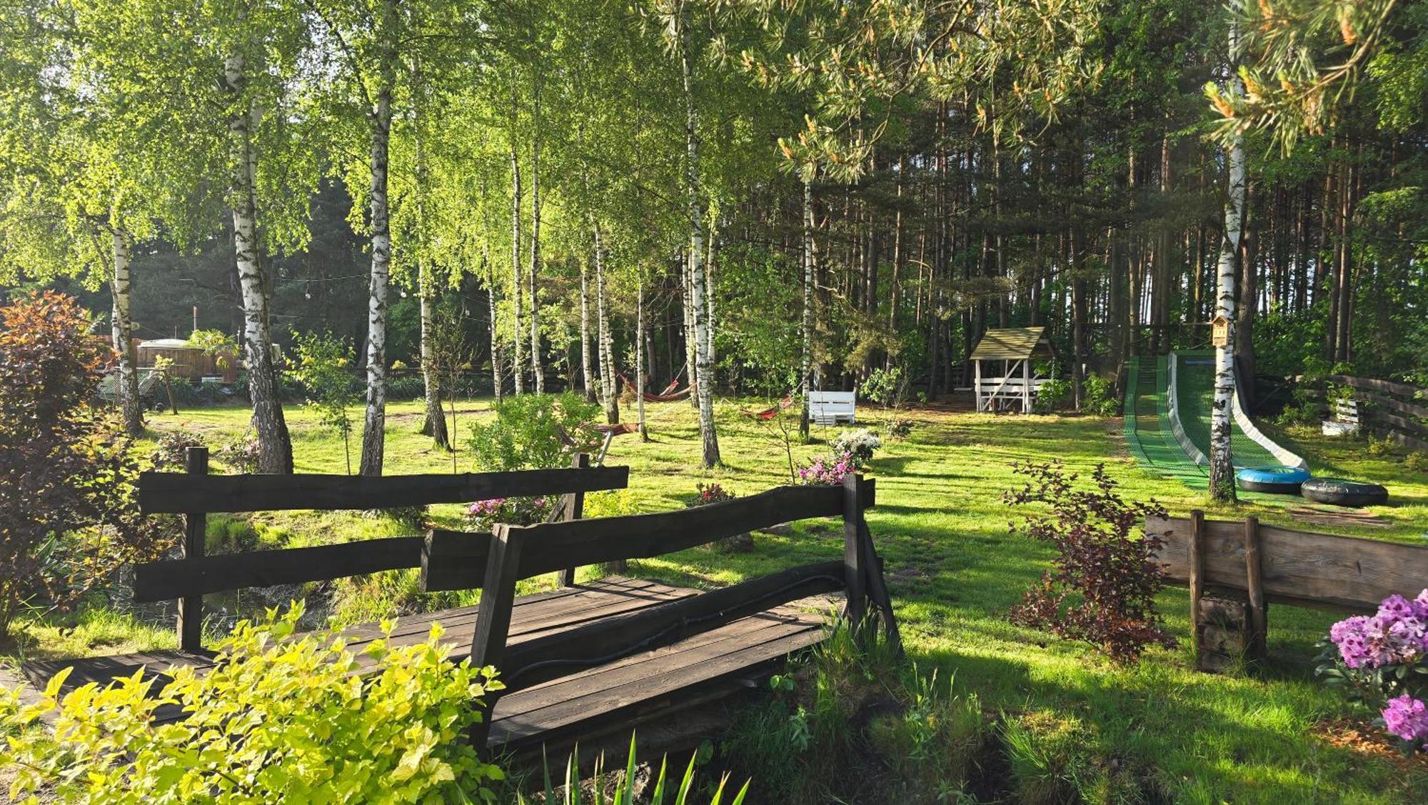 Vip Village Las Woda Rower - Podgrzewany Basen, Balia, Sauna Miedzierza Buitenkant foto