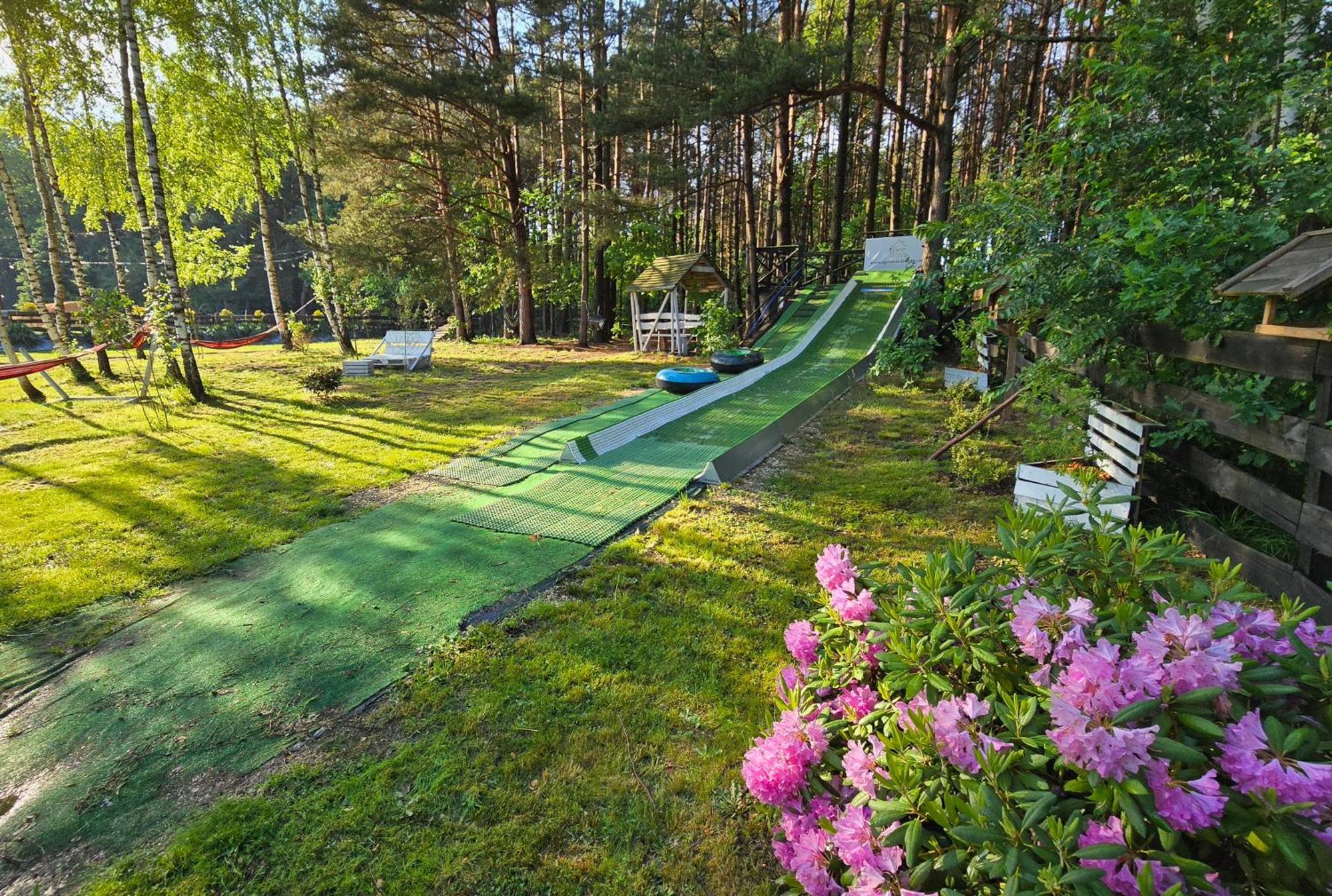 Vip Village Las Woda Rower - Podgrzewany Basen, Balia, Sauna Miedzierza Buitenkant foto