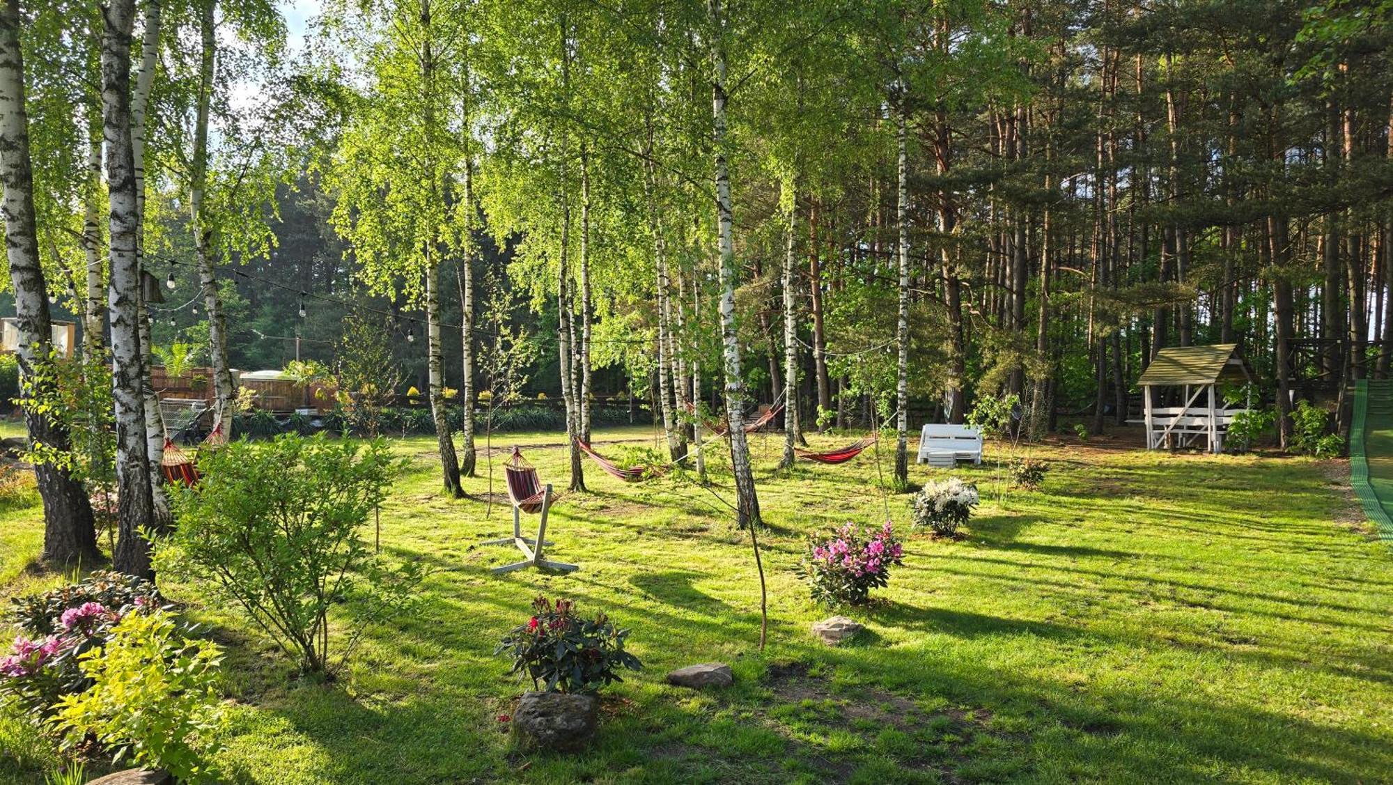 Vip Village Las Woda Rower - Podgrzewany Basen, Balia, Sauna Miedzierza Buitenkant foto