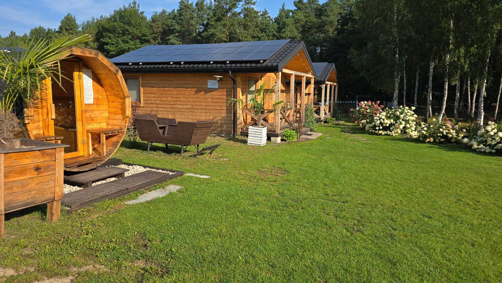 Vip Village Las Woda Rower - Podgrzewany Basen, Balia, Sauna Miedzierza Buitenkant foto
