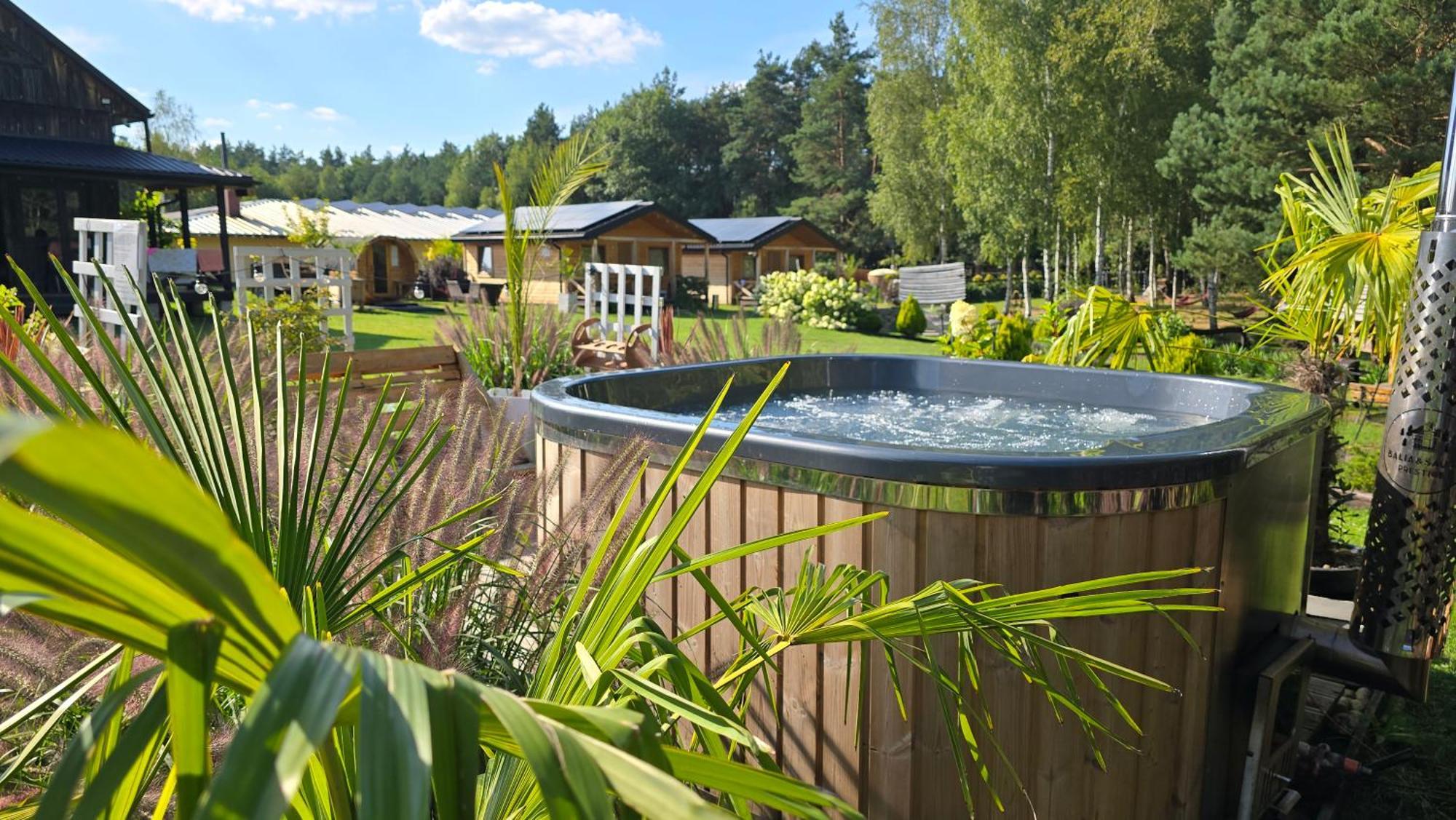Vip Village Las Woda Rower - Podgrzewany Basen, Balia, Sauna Miedzierza Buitenkant foto