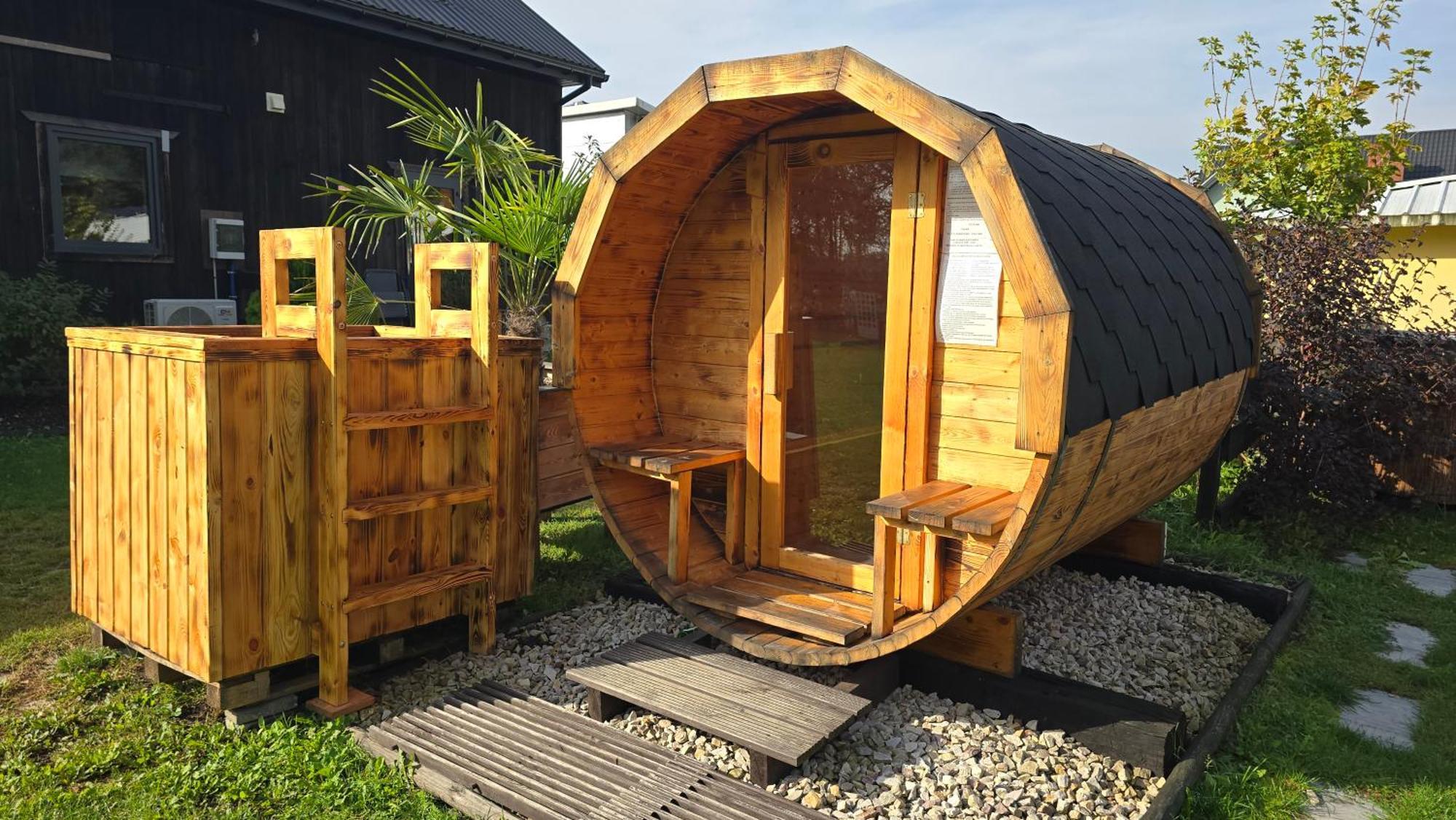 Vip Village Las Woda Rower - Podgrzewany Basen, Balia, Sauna Miedzierza Buitenkant foto