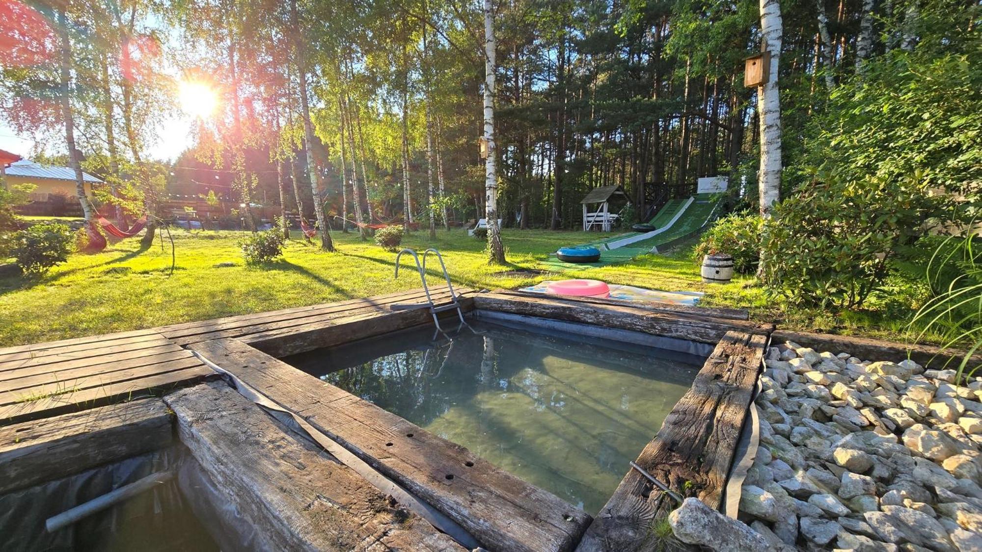 Vip Village Las Woda Rower - Podgrzewany Basen, Balia, Sauna Miedzierza Buitenkant foto